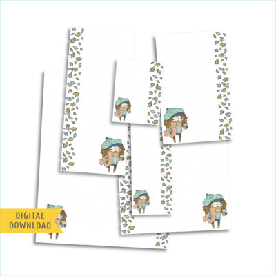 Fall planner pages for notes