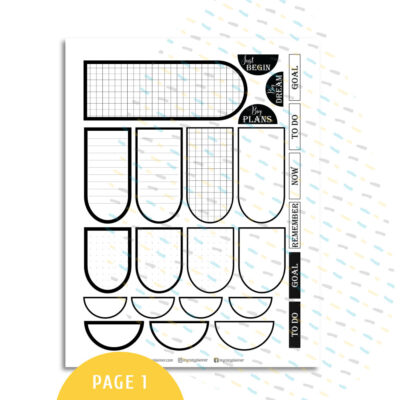 Site-SS-0021-2 Black Frame Stickers