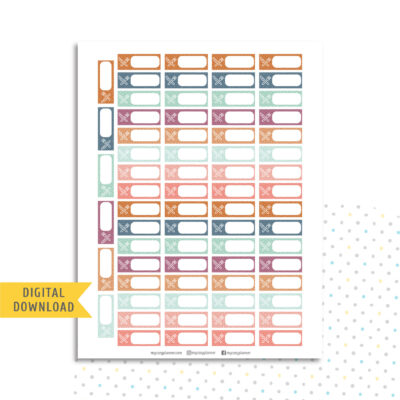 Meal Planner Stickers