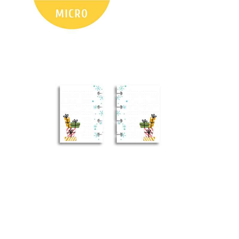 Сhristmas Car Note Planner Pages. Instant Download.