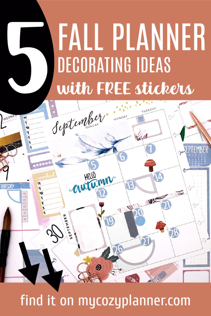 5 Planner Decorating Ideas for Tha Happy Planner Classic