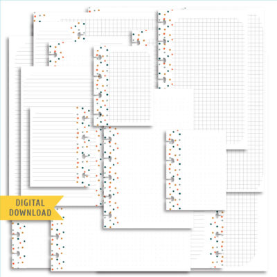 Printable Note Planner Pages